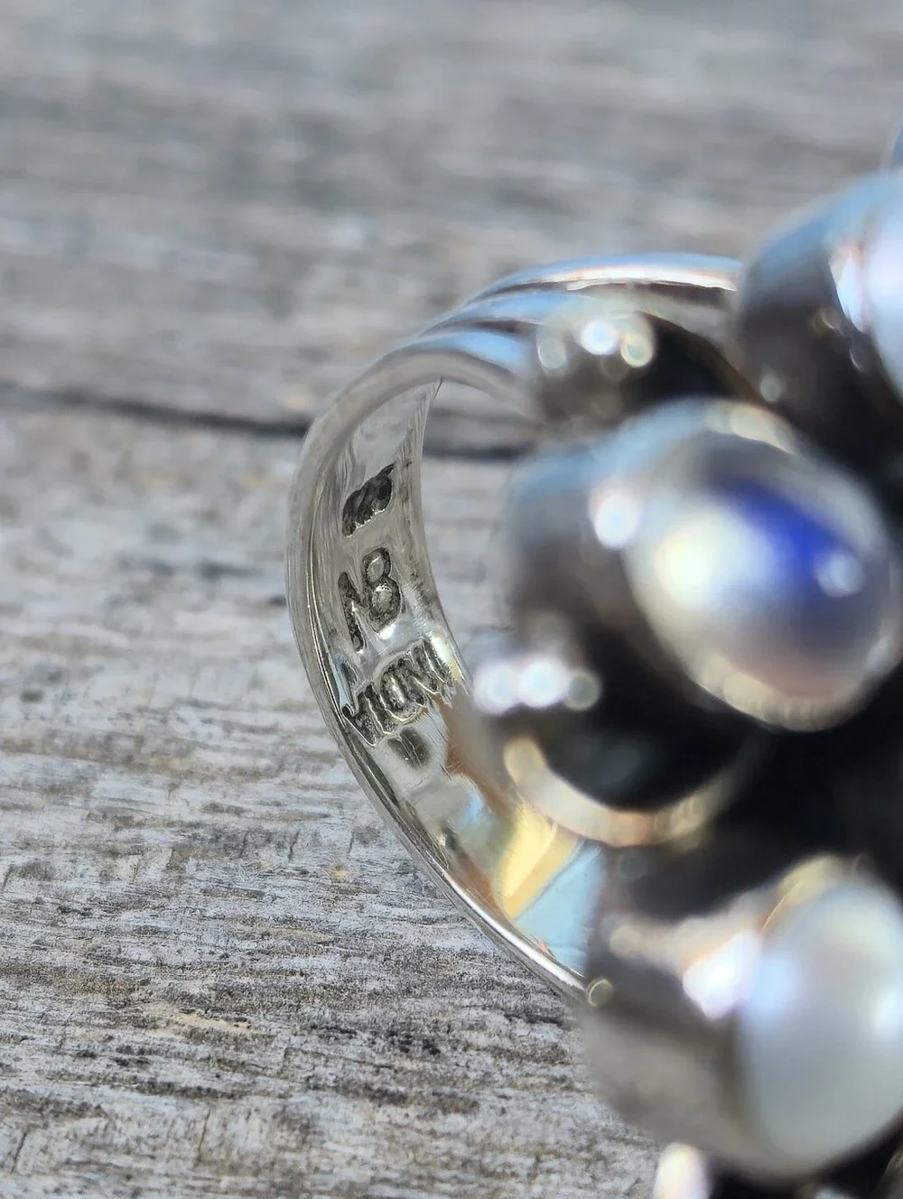 RAJ COLLECTION LIMITED EDITION Designer NICKY BUTLER Ring 925 Sterling Silver NB